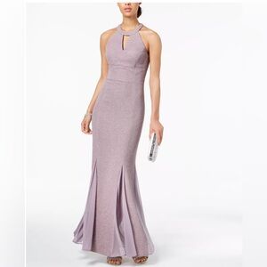 Glitter-Knit Teardrop Gown- WORN ONCE